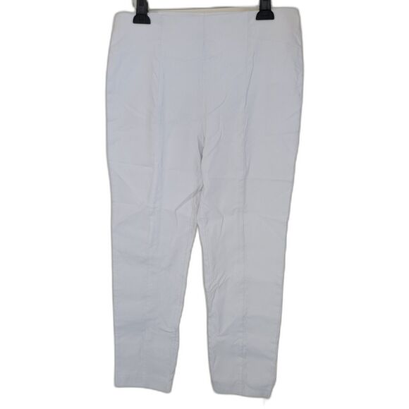 Chico's So Slimming Juliet Straight Leg White Pant - Picture 1 of 4